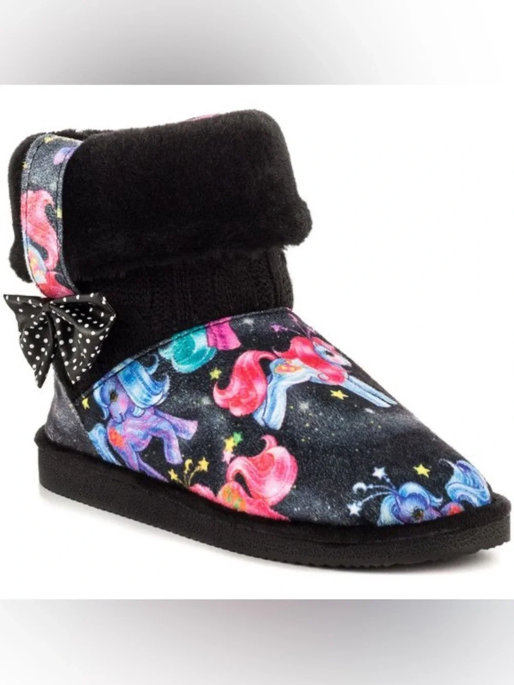 Iron Fist VERY RARE Black My Little Pony Short Fugg Boots Size 10